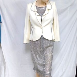 Vintage Sunny Choi 3-Piece Skirt Suit Size 6